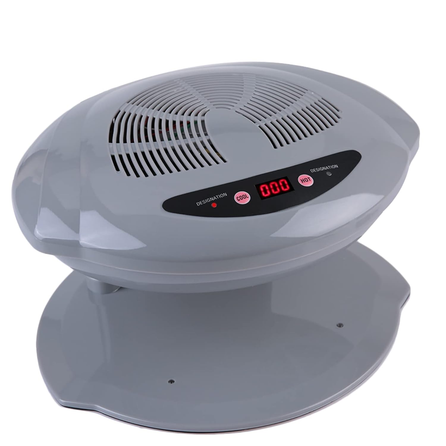 Secadora de esmalte de uñas, secadora de esmalte de uñas de 400 W, sensor de temperatura, secadora de esmalte de uñas para manos y pies, 2 en 1,