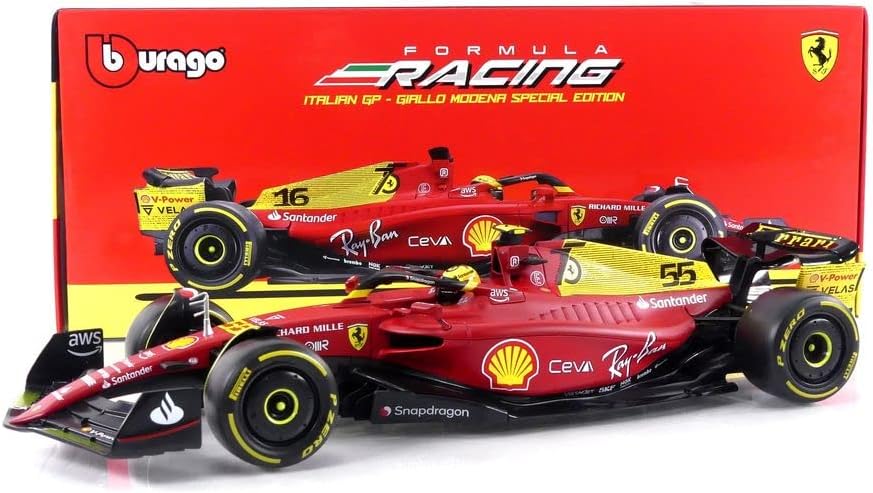 Bburago – Iron F1-75 – Italy Monza GP 2022-118