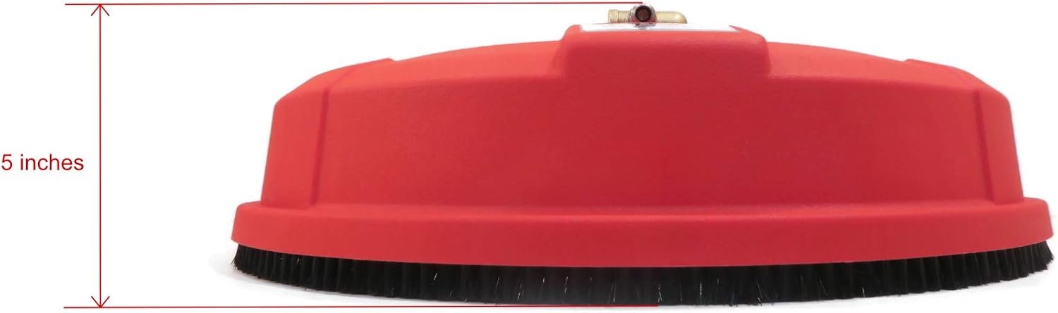 The ROP Shop – Agarre limpiador de superficies con 2 boquillas de acero inoxidable, más de 2000 rpm