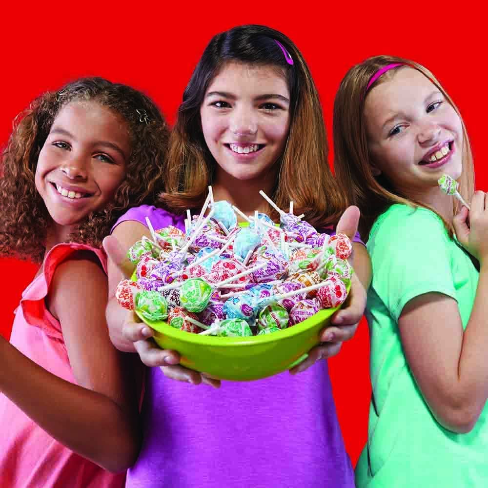 Maryse ‘s Place Dum Dums Pops, paletas de sabores surtidos en caramelos a granel, 10 libras (160 onzas), aproximadamente 750 piezas, sabores