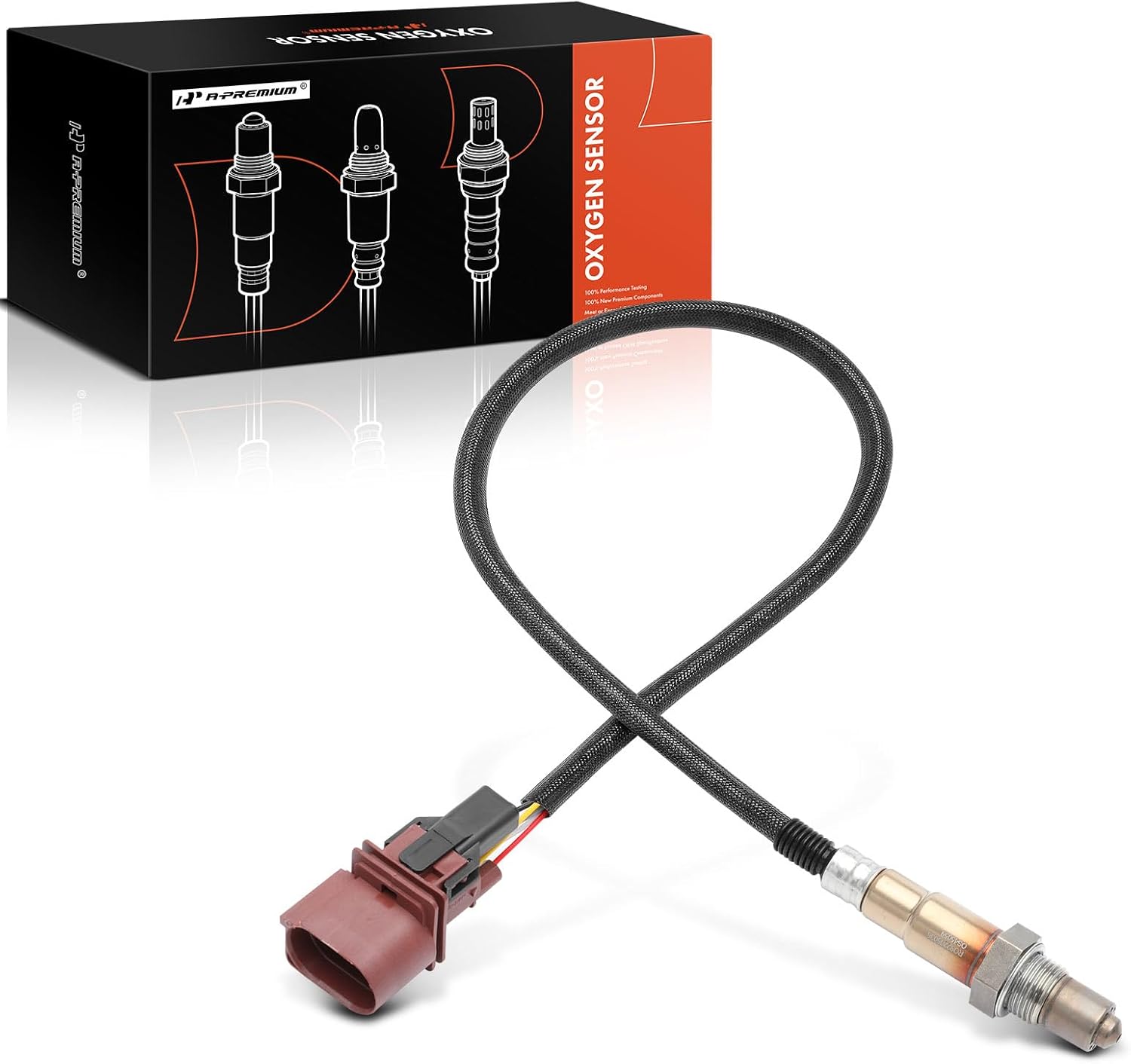 A-Premium Sensor de oxígeno O2 compatible con Mazda 3 2014-2018, 6 2014-2018, 3 Sport 2014-2018, CX-5 2013-2018, Upstream, Replace# PE01188G1A