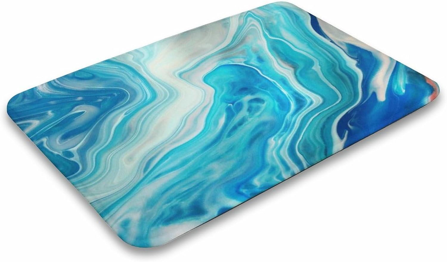 Tapete de baño para baño, súper absorbente, de secado rápido, con parte trasera de goma, antideslizante, de diatomita, 20 x 32 pulgadas