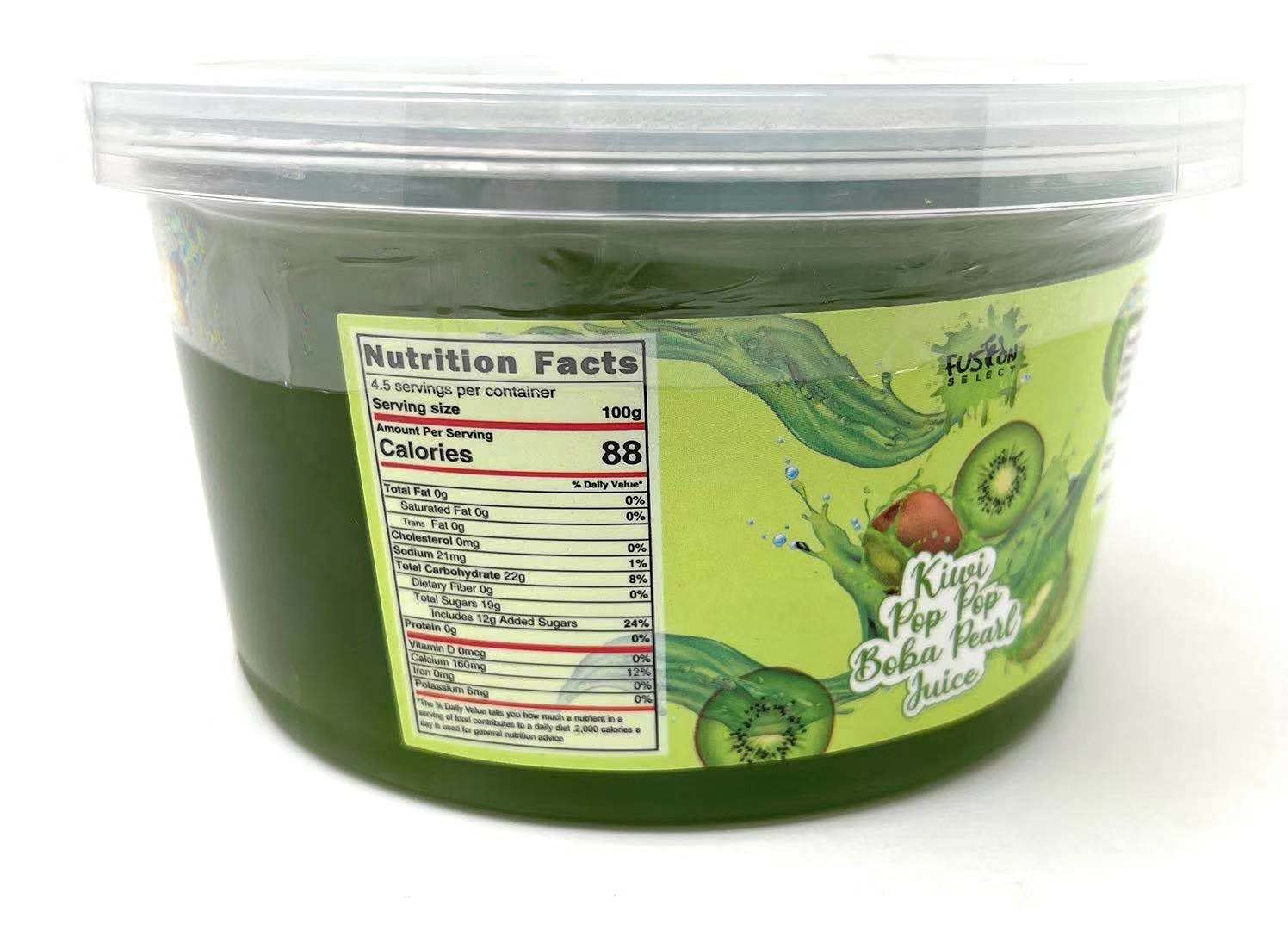 Fusion Select – Perlas boba explosiva para aderezar té frutal