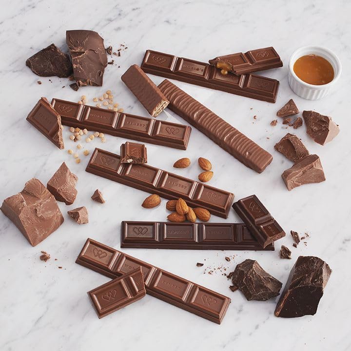 World’s Finest Chocolate – 60 barras de caramelo – Paquete variado de chocolate para recaudación de fondos