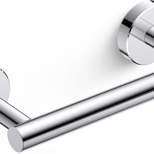FORIOUS Chrome Toilet Paper Holder Wall Mount, Polished Finish Bathroom Toilet Paper Holder SUS 304 Stainless Steel Toilet Paper Roll Holder, Double FORIOUS Chrome Toilet Paper Holder Wall Mount, Polished Finish Bathroom Toilet Paper Holder SUS 304 Stainless Steel Toilet Paper Roll Holder, Double