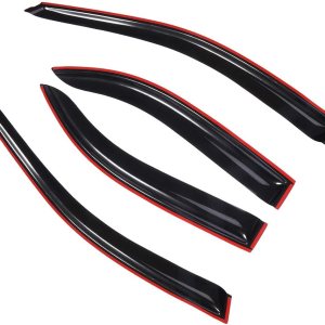 cciyu Deflector de ventana lateral Deflector de ventana Sun Rain Guard Juego de 4 piezas de repuesto para Toyota Camry 2002-2006 cciyu Deflector de ventana lateral Deflector de ventana Sun Rain Guard Juego de 4 piezas de repuesto para Toyota Camry 2002-2006