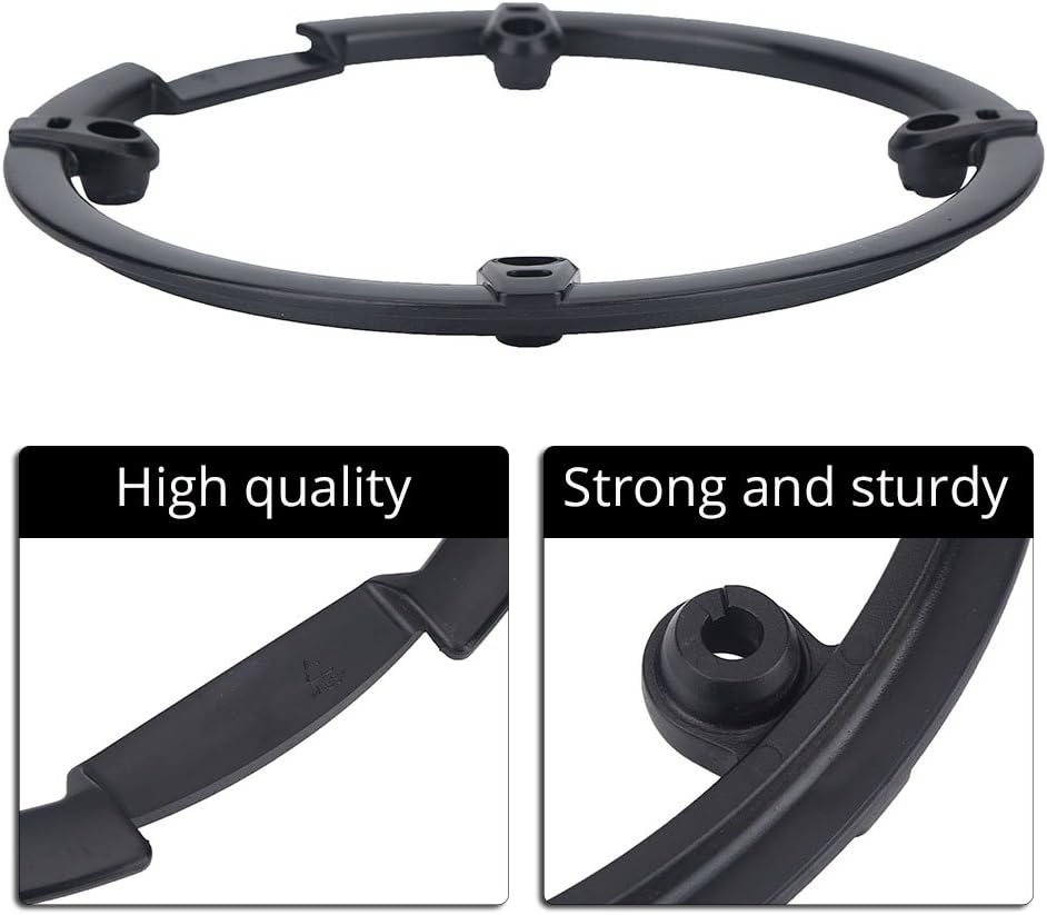 Keenso Protector de cadena para bicicleta de montaña, cubierta duradera para bielas de 4 agujeros, accesorios de protección de cadena para bicicleta