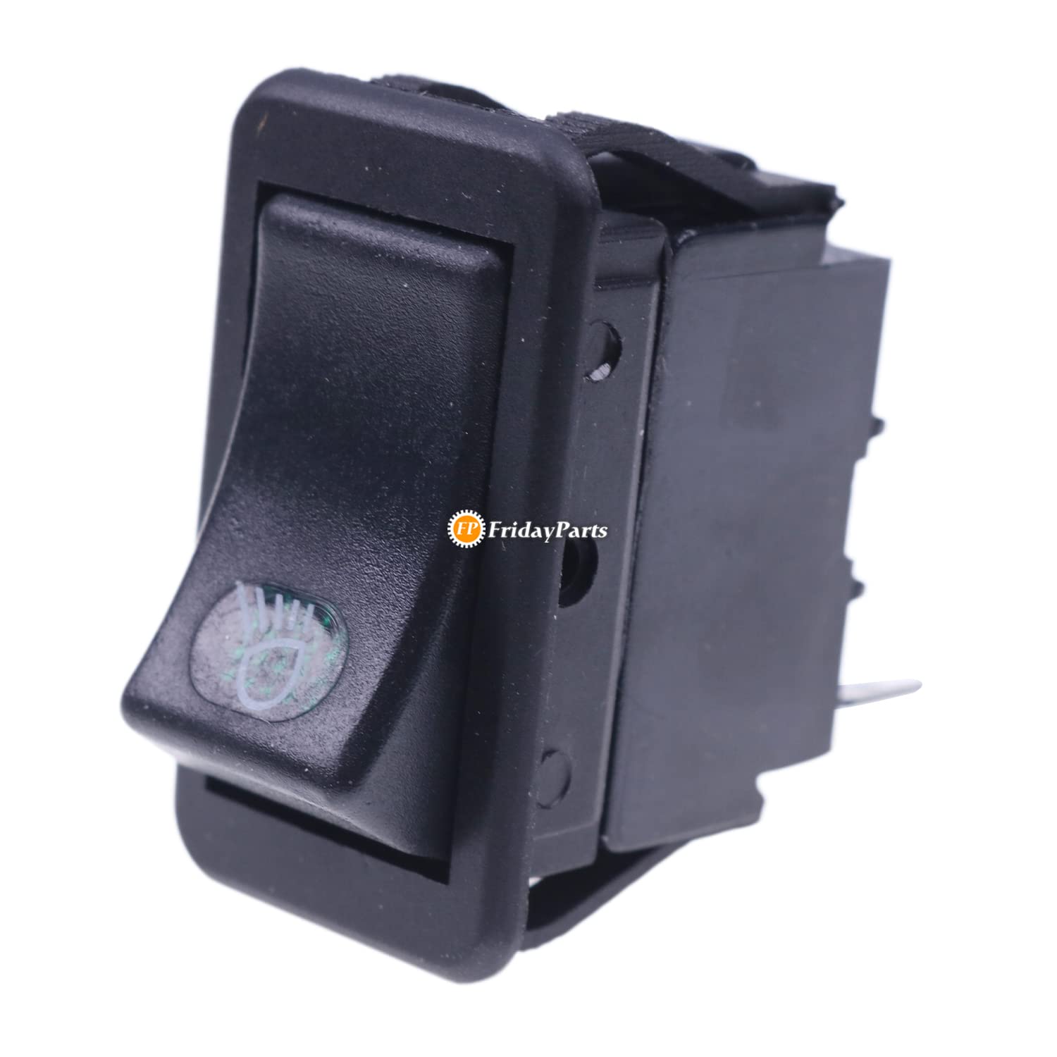 FridayParts – Interruptor basculante 133715A1 compatible con CASE 570LXT 570MXT 586H 588H 580L 580SM 580SL 750K 590SL 590L 585G 586G 590SM 650K 580K