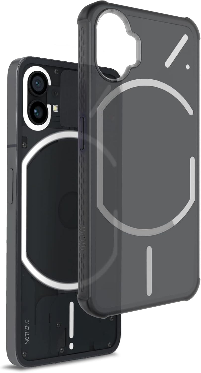 TUDIA SKN – Funda para teléfono (1) de ajuste resistente, a prueba de golpes, anti-amarilleamiento, agarre delgado, poliuretano termoplástico