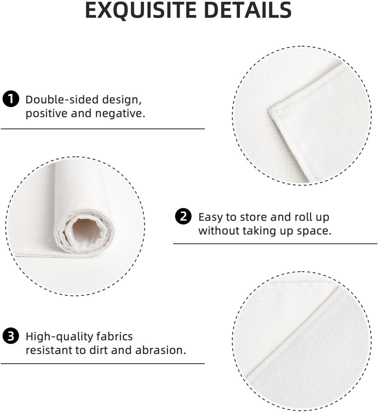 Juego de 4 manteles individuales con estampado de mármol, lavables de lino, para decoración de mesa de cocina, comedor
