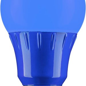 Sunlite A193WBLED – Foco LED de color A19, 3 W (equivalente a 25 W), base mediana E26, no regulable, certificación UL, 1 unidad (paquete de 1), Sunlite A193WBLED – Foco LED de color A19, 3 W (equivalente a 25 W), base mediana E26, no regulable, certificación UL, 1 unidad (paquete de 1),