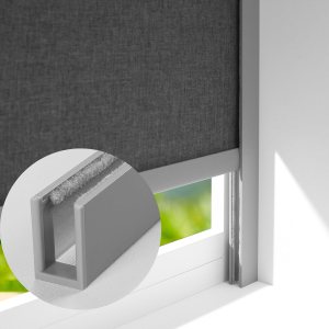 ZSTARR Tiras de bloqueo de luz de aleación de aluminio con canal en U para persianas enrollables, bloqueadores de huecos de luz, rieles laterales, ZSTARR Tiras de bloqueo de luz de aleación de aluminio con canal en U para persianas enrollables, bloqueadores de huecos de luz, rieles laterales,