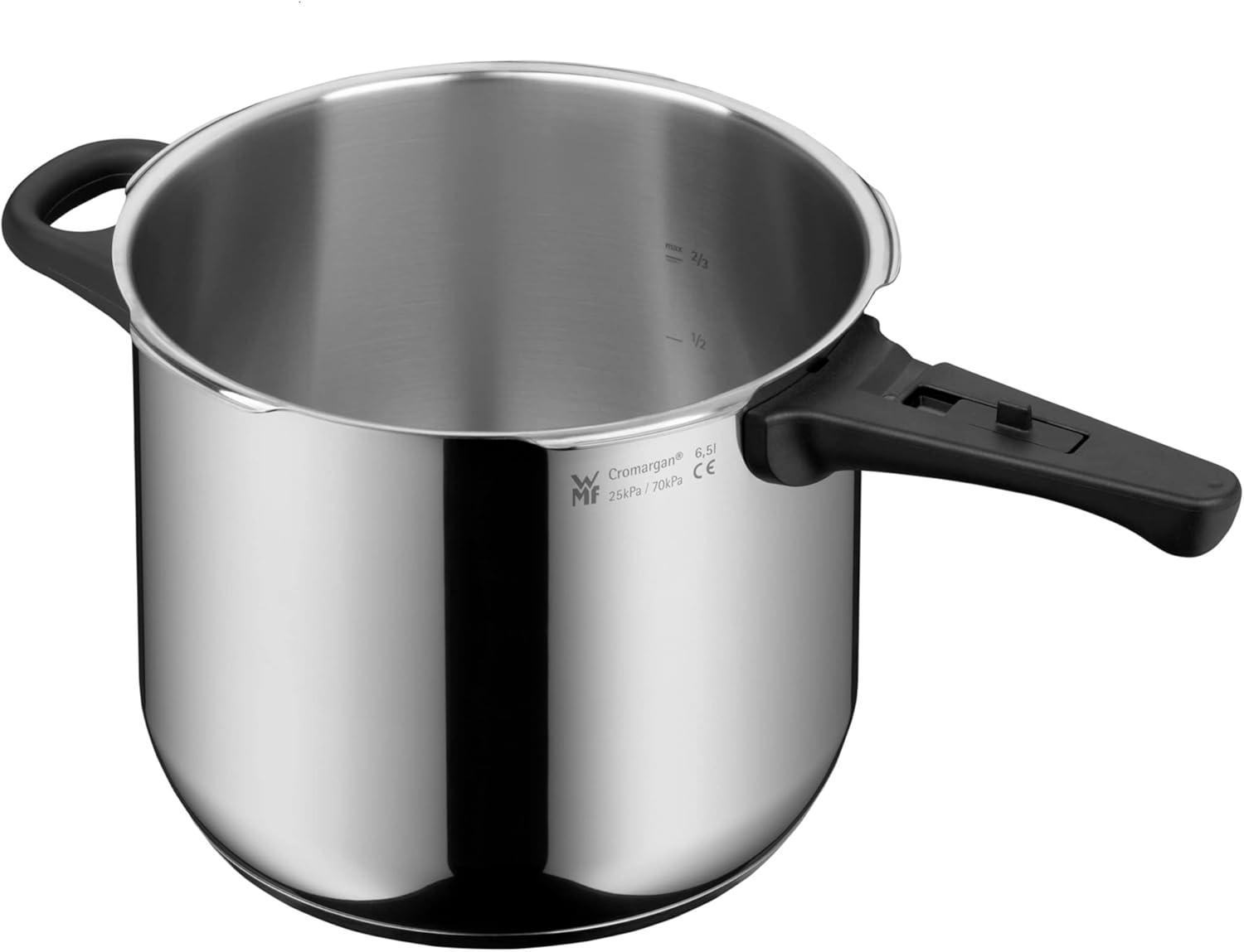WMF Perfect  Quick Cooker Ø 22 cm Diameter of 6 Litres and a Half Cromargan Stainless Steel for Induction