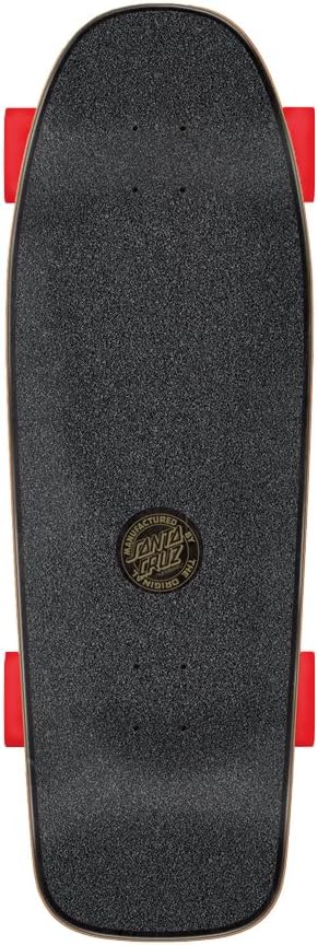 Santa Cruz Classic Dot Check Carver – Patín de surf preconstruido completo