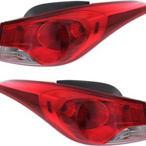 Evan Fischer Lado del conductor y del pasajero, luz trasera exterior compatible con Hyundai Elantra 2011-2013 – HY2805119, HY2804119 Evan Fischer Lado del conductor y del pasajero, luz trasera exterior compatible con Hyundai Elantra 2011-2013 – HY2805119, HY2804119
