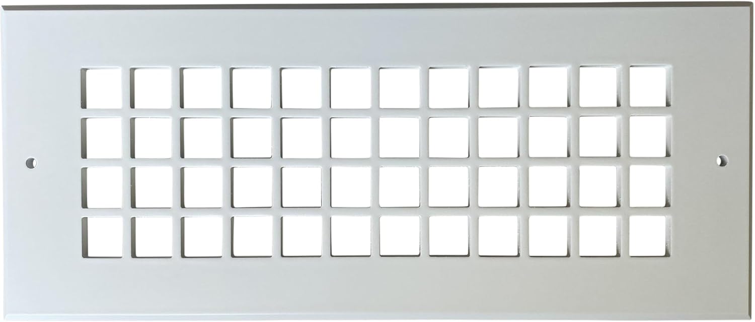 Christopher Scott Design – Cubierta de ventilación blanca, cubierta de ventilación de techo, cubierta de ventilación decorativa, ventilación de aire