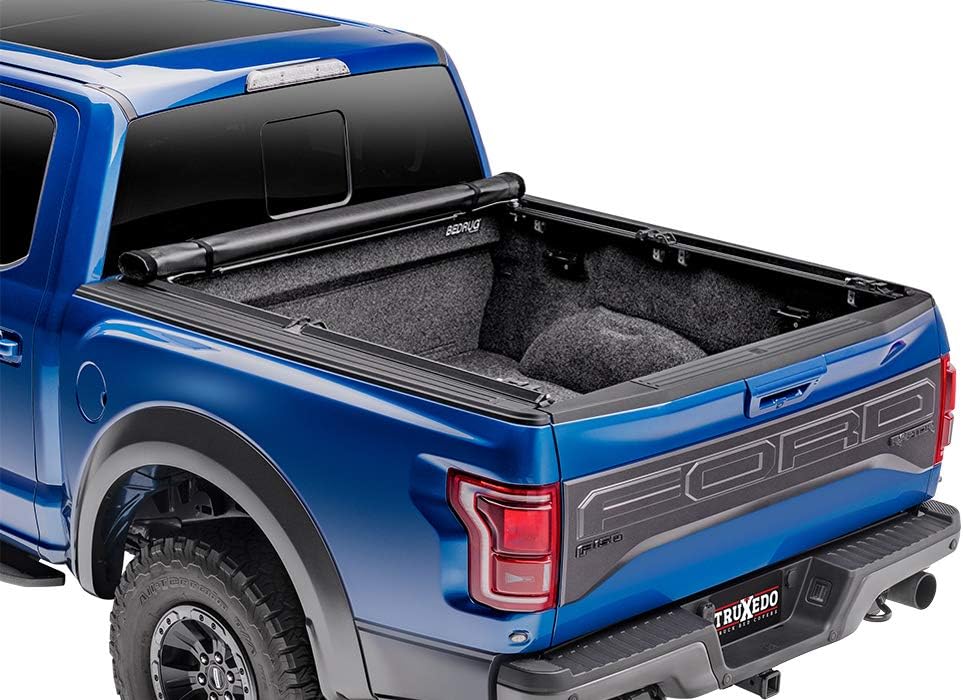 RealTruck Truxedo Deuce – Cubierta Tonneau híbrida para caja de camioneta  797101  Se adapta a Nissan Titan 2004 – 2015 con o sin sistema de oruga