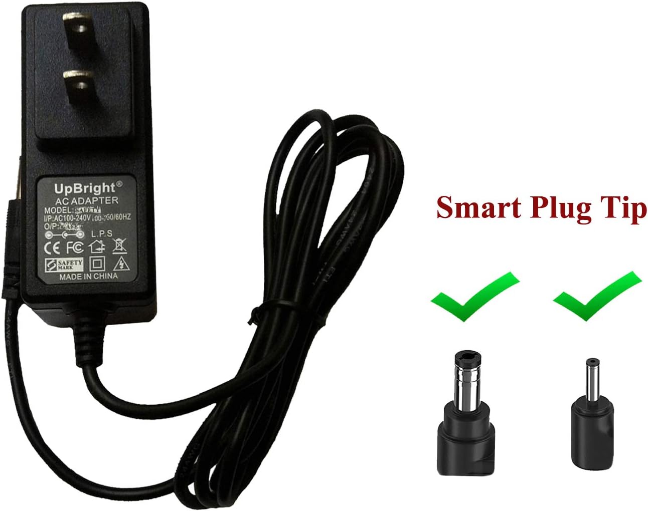 UPBRIGHT Adaptador de 12 V CACC compatible con O2 Cool 1054 1071 1053 FD10001 HD10001 FD10002 A N FD10002N0007 FD10006 FD10003A FD10001 Ventilador