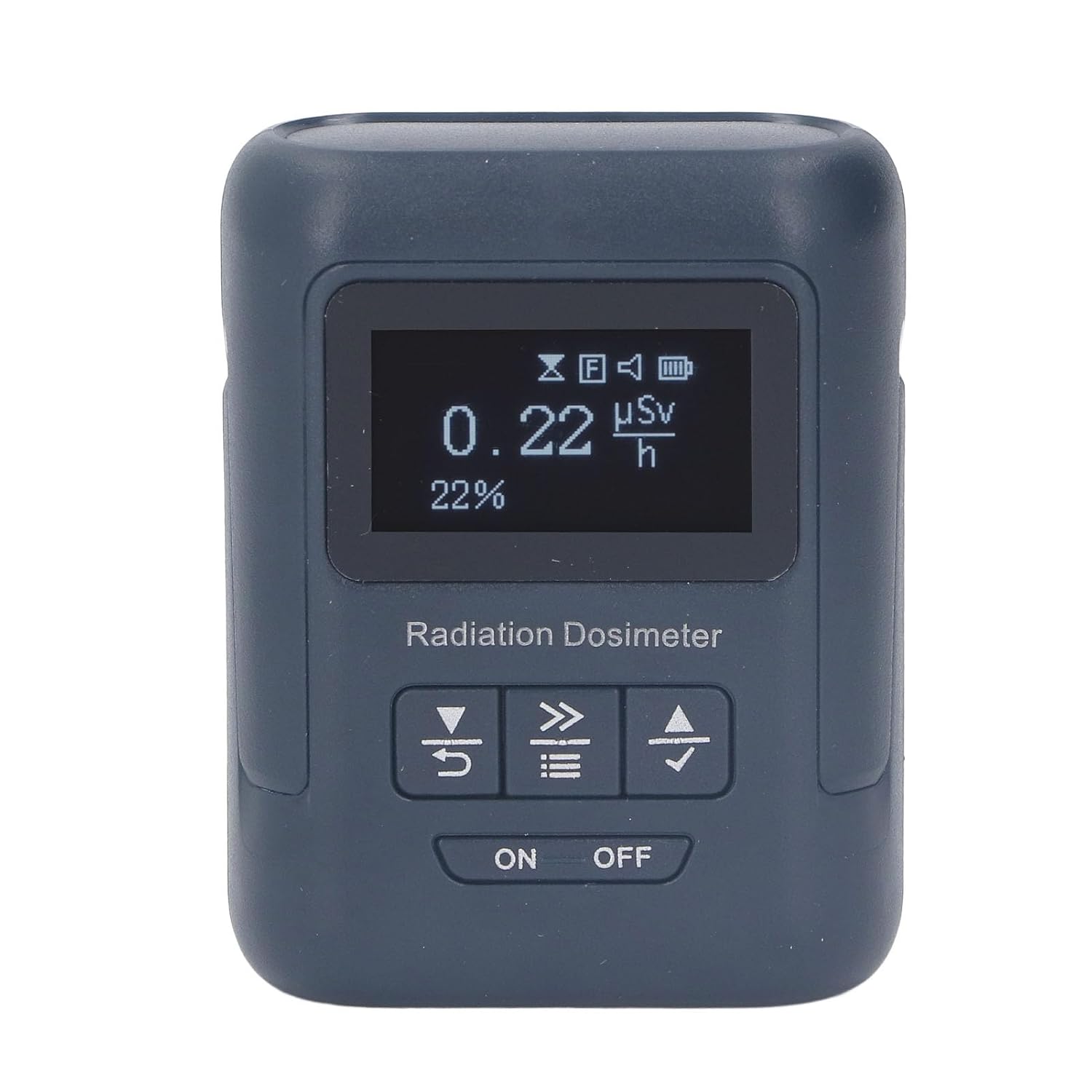 Detector de radiación portátil Geiger Contador Nuclear Monitor Dosímetro Alfa Beta Gamma X Ray Probador Detector de alarma de dosis para industrial
