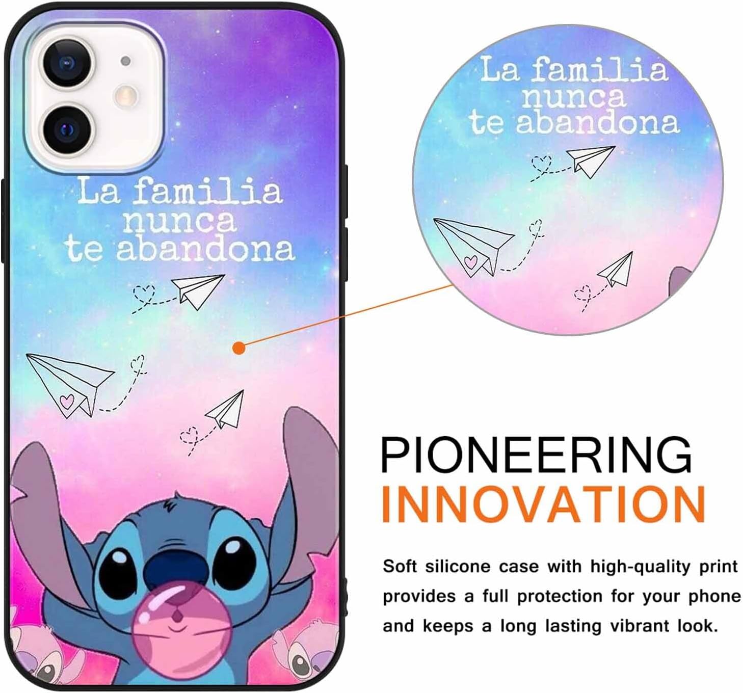 Paquete de 3 bonitas fundas de teléfono de dibujos animados para iPhone 11 de 6.1 pulgadas, diseño estético de personajes de anime Kawaii, para