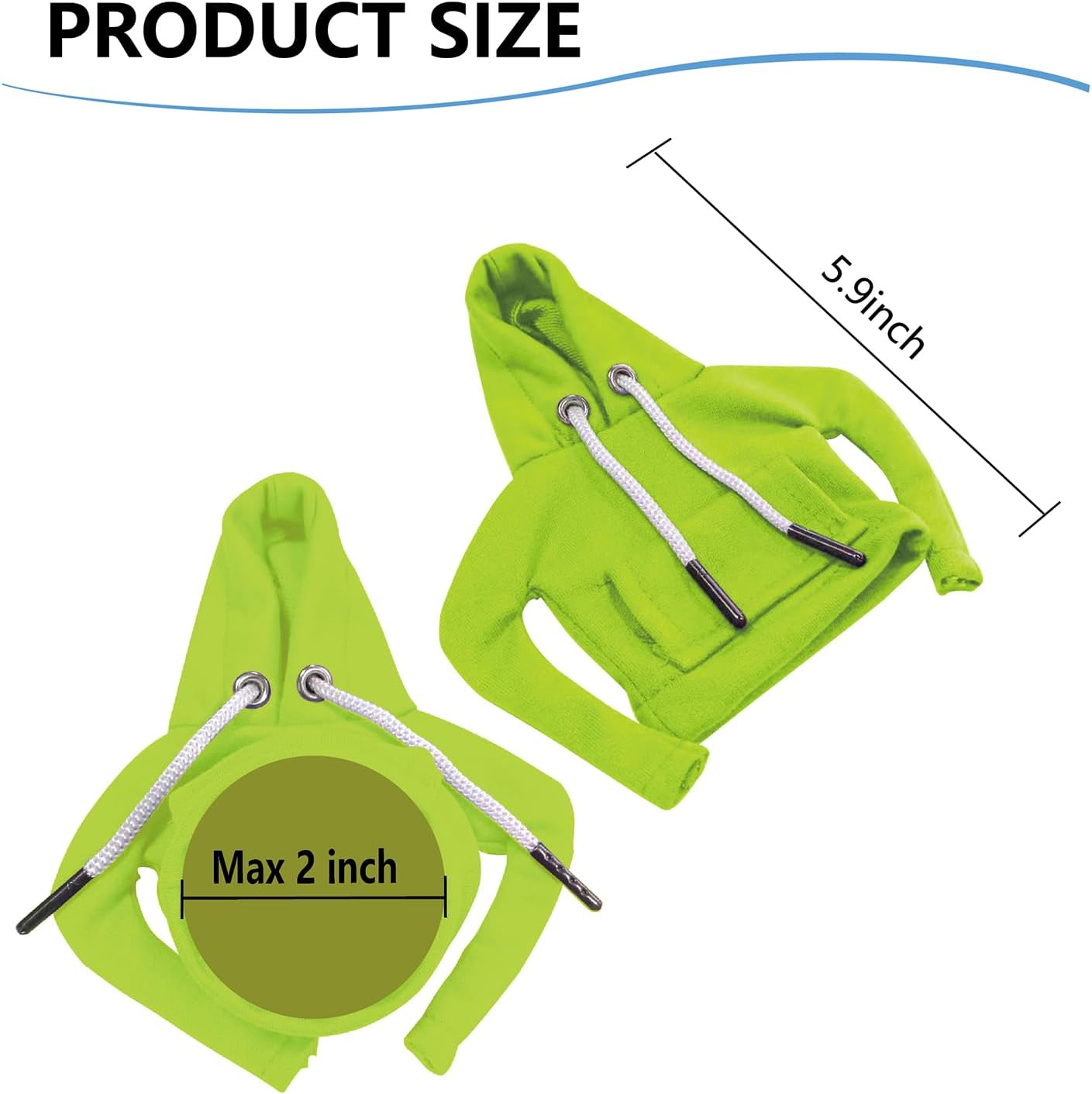 ECDREAM Sudadera con capucha para palanca de cambios de automóvil, 2 unidades, sudadera con capucha divertida para cambio de marchas, accesorios