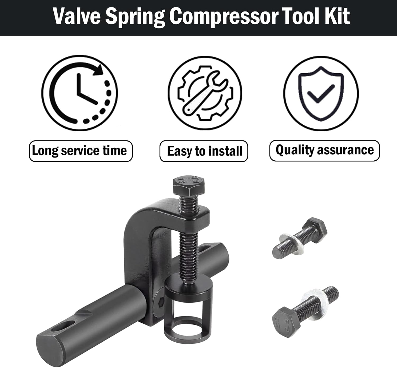 POW352003 Kit de herramientas de compresor de resorte de válvula compatible con Dodge Ram 2500 3500 5.7L 6.1L 6.2L 6.4L HEMI Cummins