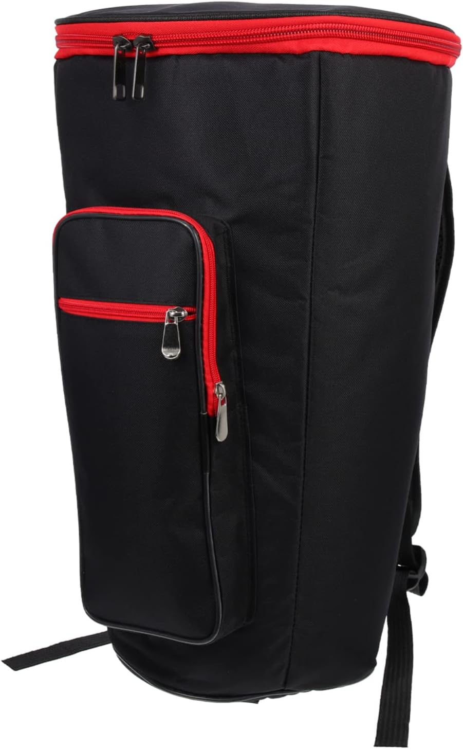 Djembe – Bolsa de batería de 12 pulgadas, mochila Djembe acolchada con correa para el hombro, bolsillos para accesorios, doble capa, funda de
