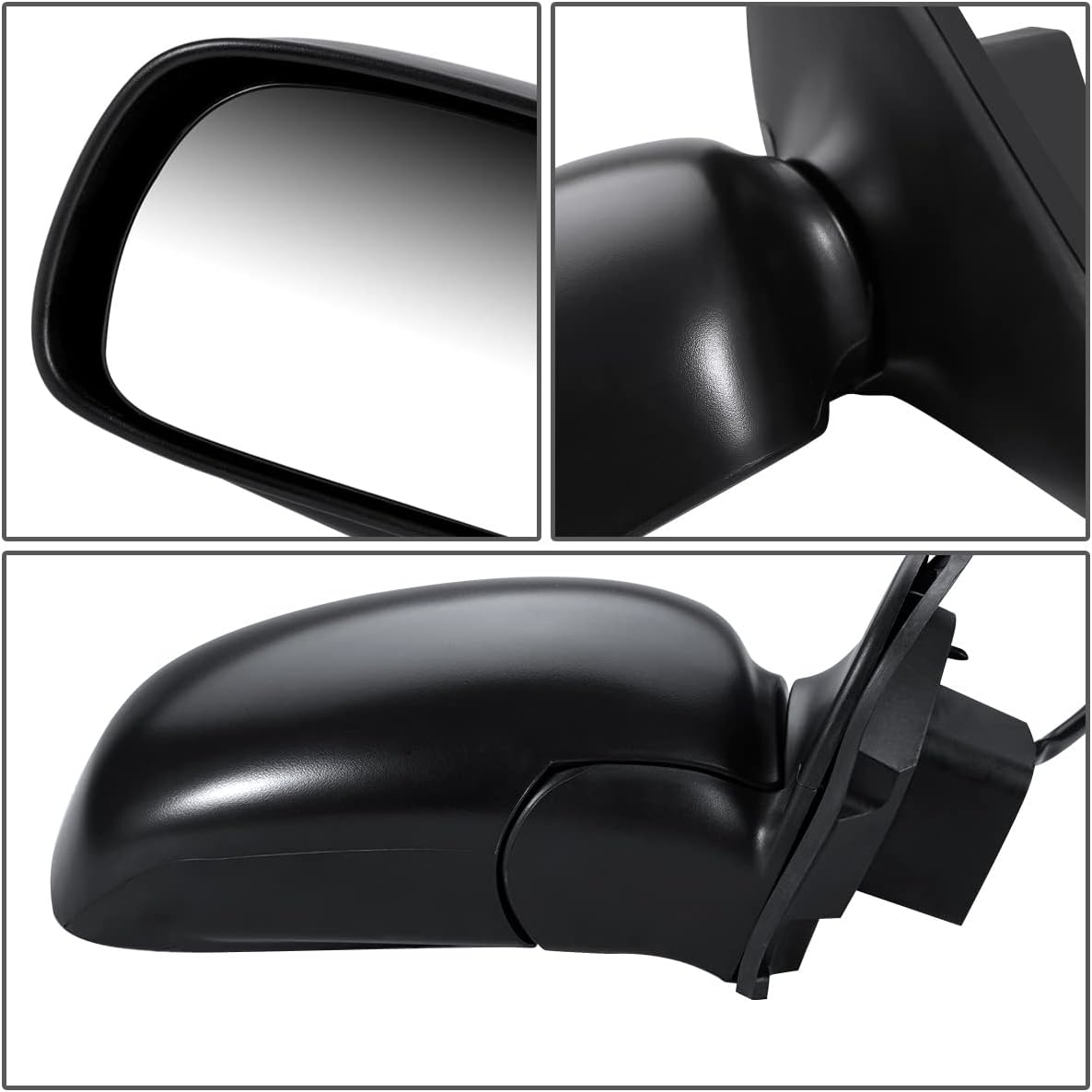 DNA Motoring OEM-MR-NI1320148 Espejo retrovisor plegable con calefacción eléctrica del lado izquierdo compatible con VillagerQuest 1999-2002