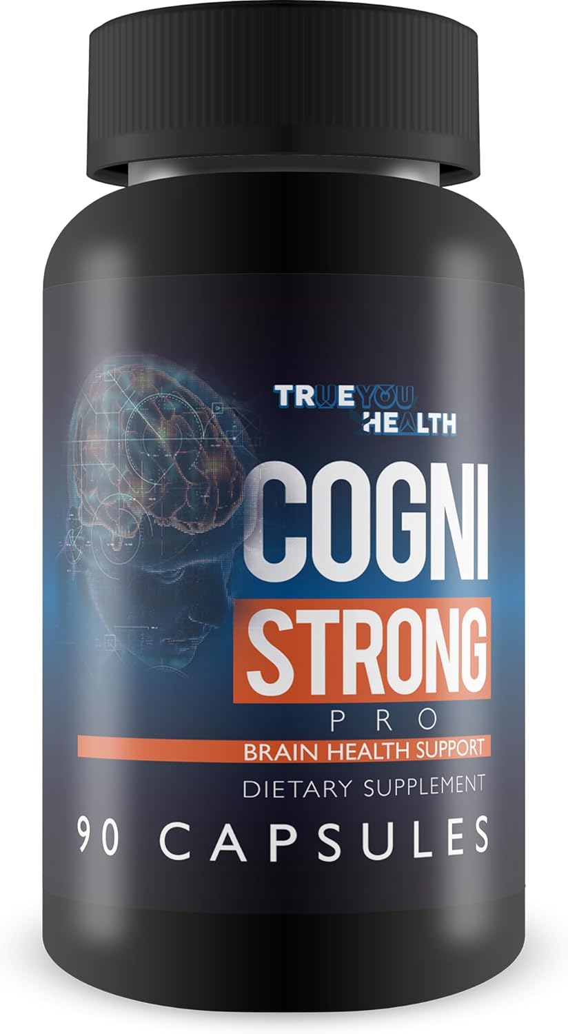 Cogni Strong Pro – Suplemento de apoyo a la salud cerebral para la memoria, la concentración, la claridad y el estado de ánimo, suplementos de salud