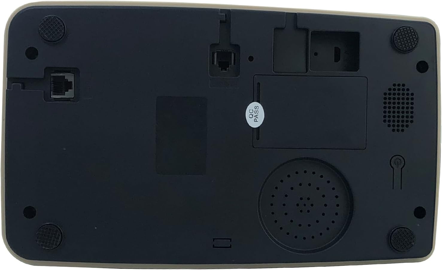 TelPal Teléfono fijo para el hogar, teléfono de casa retro de la vieja moda, teléfono con cable manos libres con teclado giratorio,