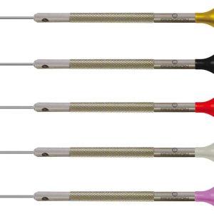 Bergeon 30081-P05 Surtido de 5 destornilladores de acero inoxidable – Fabricado en Suiza Bergeon 30081-P05 Surtido de 5 destornilladores de acero inoxidable – Fabricado en Suiza