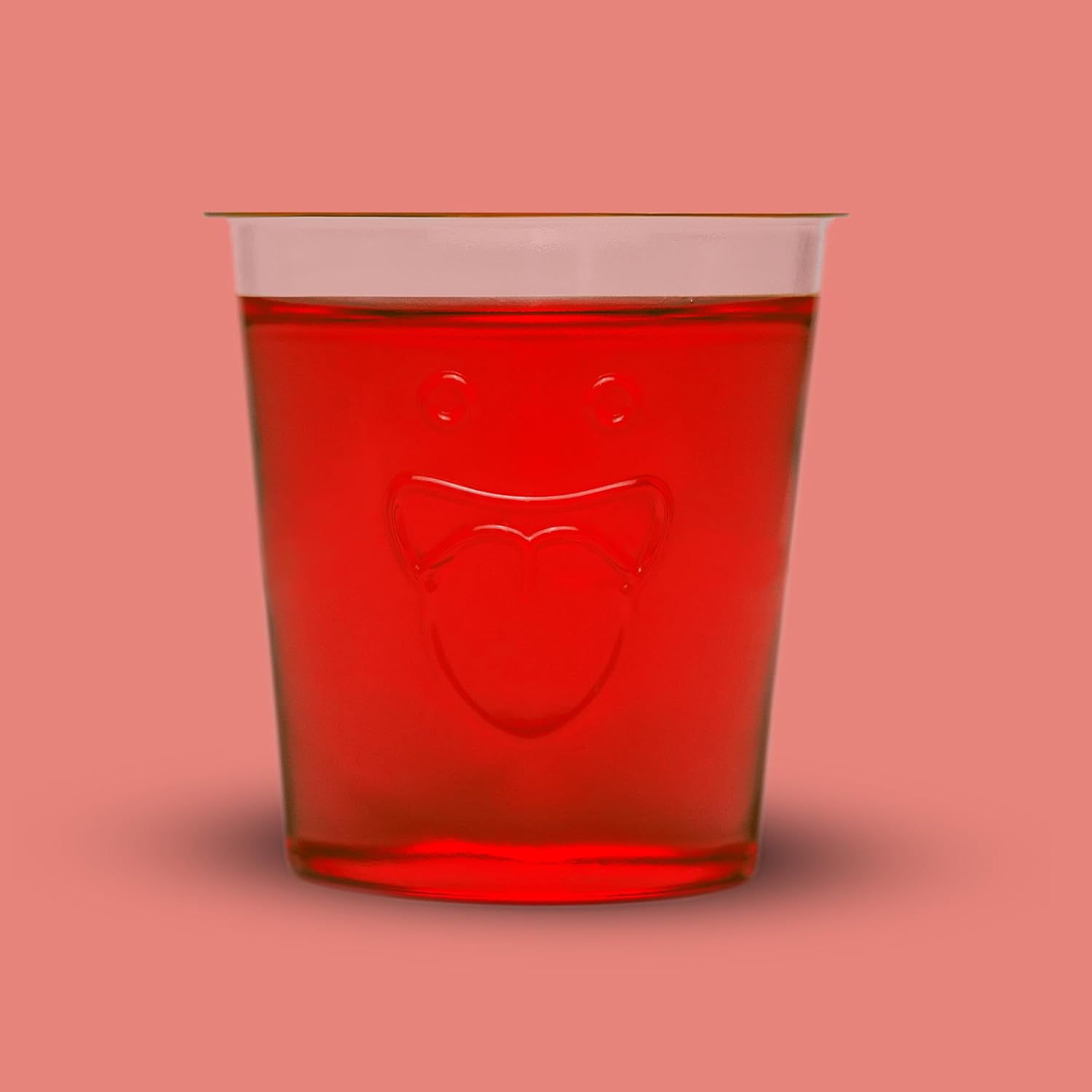 JEVO Paquete de fiesta de chupitos incluye 1 bandeja reutilizable de 20 chupitos, 1 taza medidora, 40 vasos de chupito y gelatina para 40 tomas,