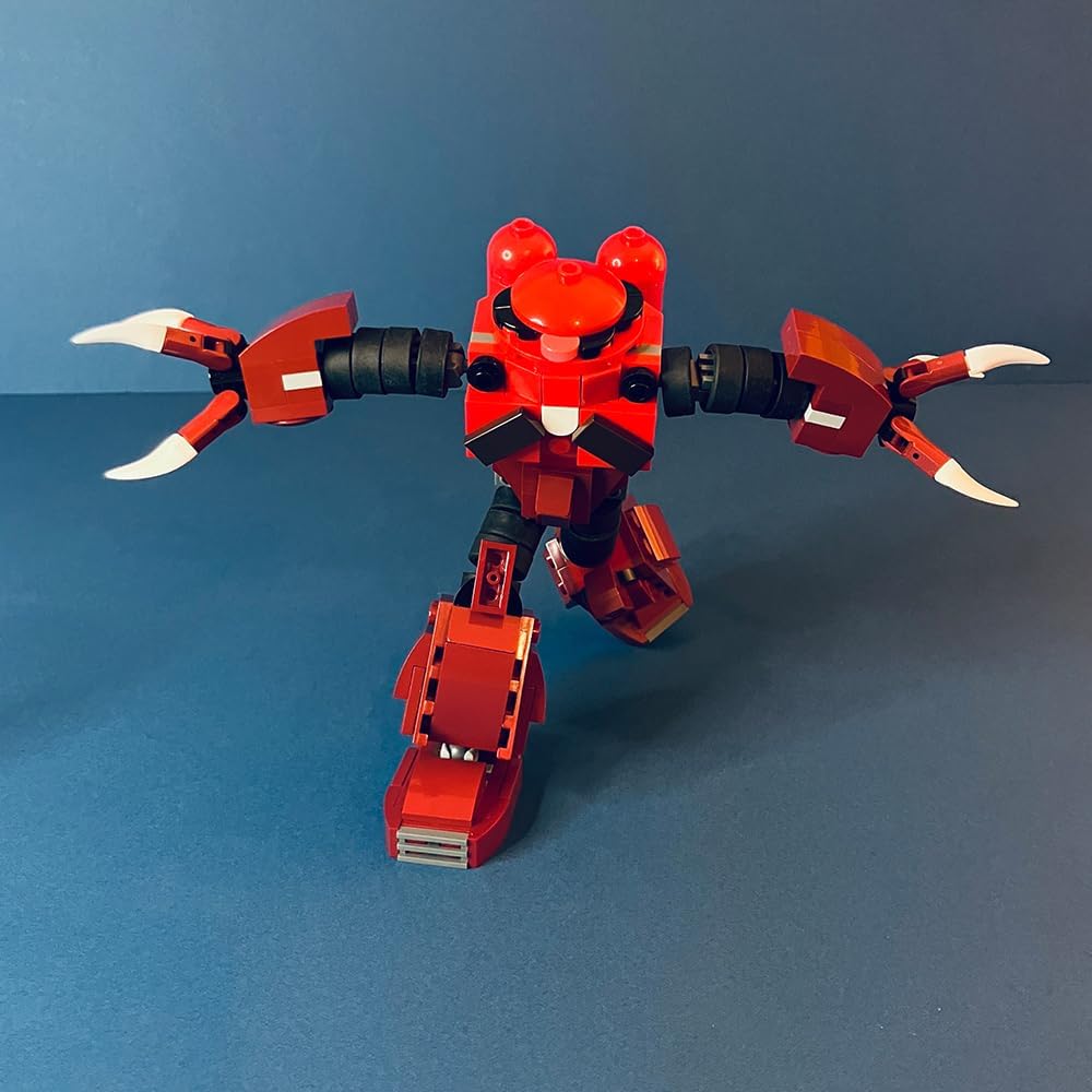 Future Mecha Warrior – Juego de ladrillos de construcción, juguete robot Msm-07s, figura de acción coleccionable, regalo para fanáticos, adecuado