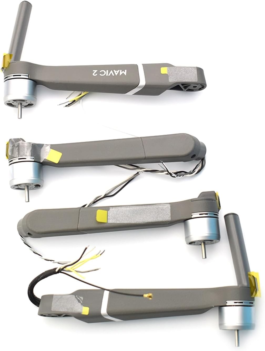 SeiZed Arm with Motor Front Rear Left Right Motor Arms Replacement for D-JI Mavic 2 ProZoom Drone Repair Parts (Color  1 Set)