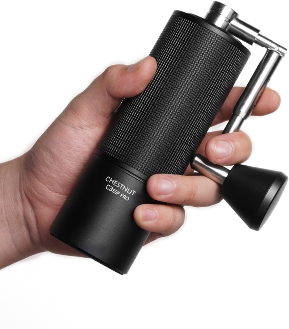 TIMEMORE Molinillo de café manual de acero inoxidable con mango plegable, color castaño C3 ESP PRO ajuste interno ajustable, doble posicionamiento