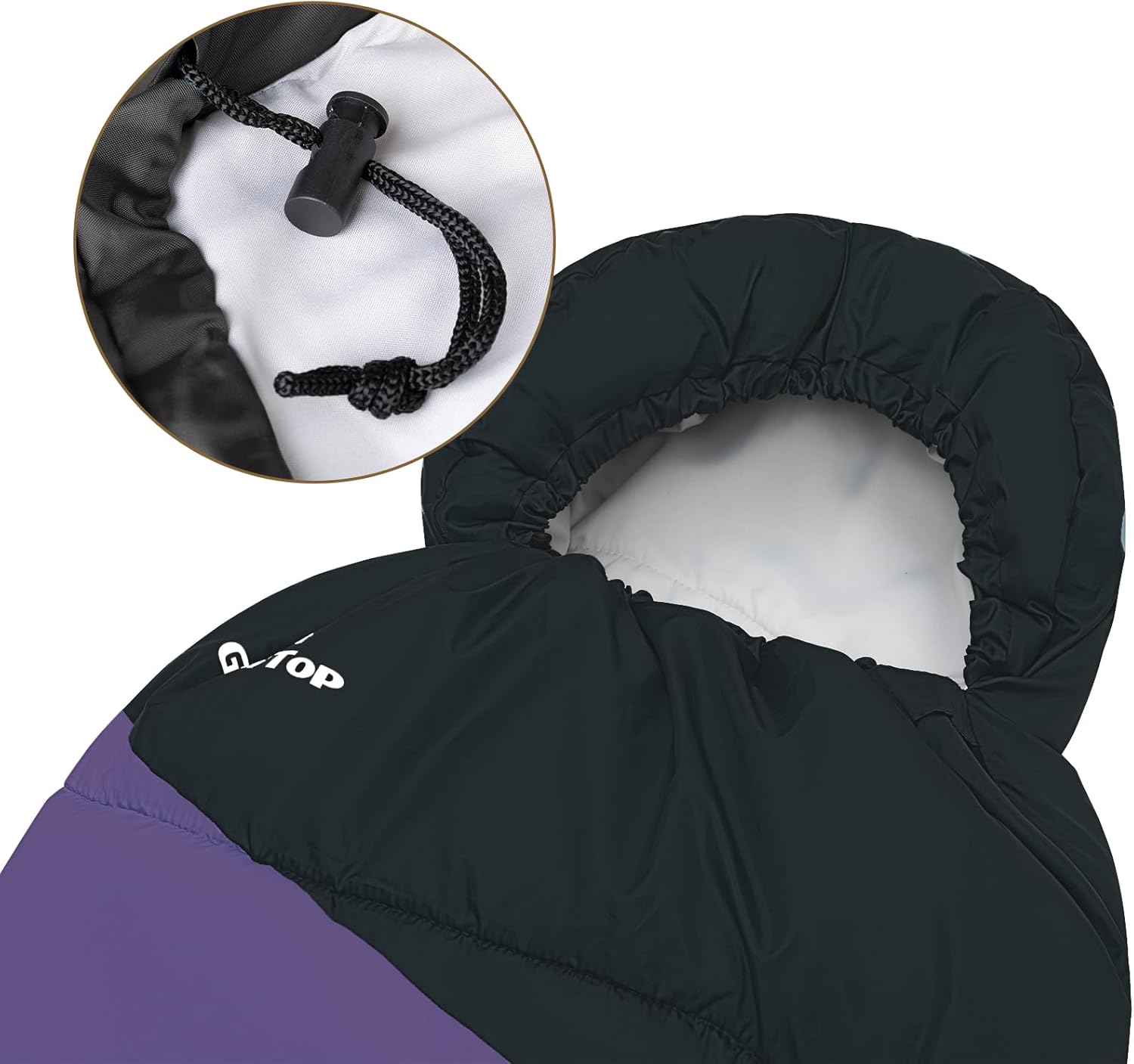 GEERTOP Saco de dormir para mochilero para camping, sacos de dormir ligeros para adultos y niños, verano, cálido, frío, senderismo, viajes