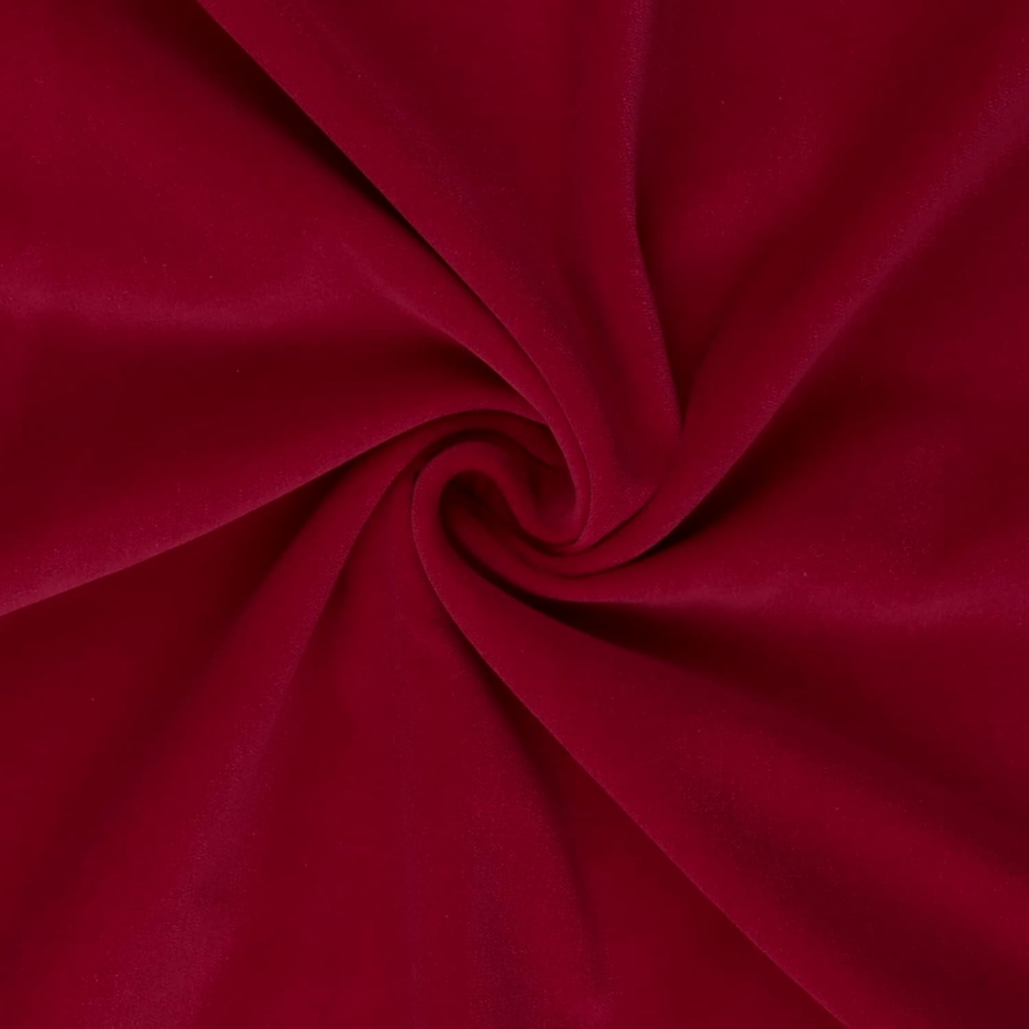 Mook Fabrics Terciopelo sólido, corte de arándano por yarda