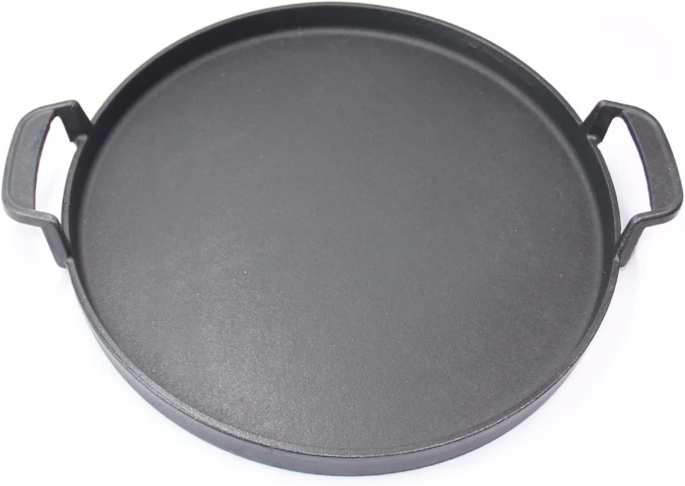 Dongftai CG42A – Plancha de hierro fundido de 12 pulgadas con asas para parrilla Weber Original de carbón de 22 12 pulgadas, ahumadores de 22.5