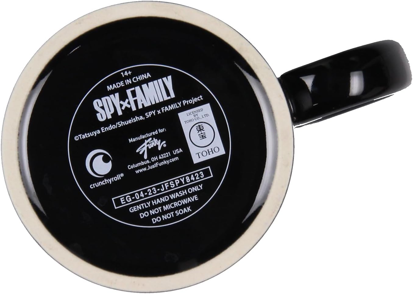 Spy x Family Anime Merch Anya Forger I like Peanuts – Taza de café de cerámica de 16 onzas