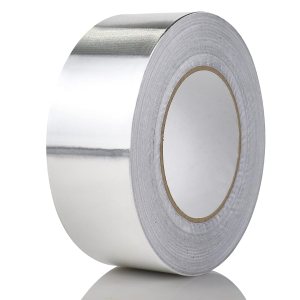 BOMEI PACK 1 rollo de cinta de papel de aluminio, cinta plateada de 3.6 mil x 2 pulgadas x 60 yardas, cinta adhesiva de metal aislante, cinta HVAC BOMEI PACK 1 rollo de cinta de papel de aluminio, cinta plateada de 3.6 mil x 2 pulgadas x 60 yardas, cinta adhesiva de metal aislante, cinta HVAC