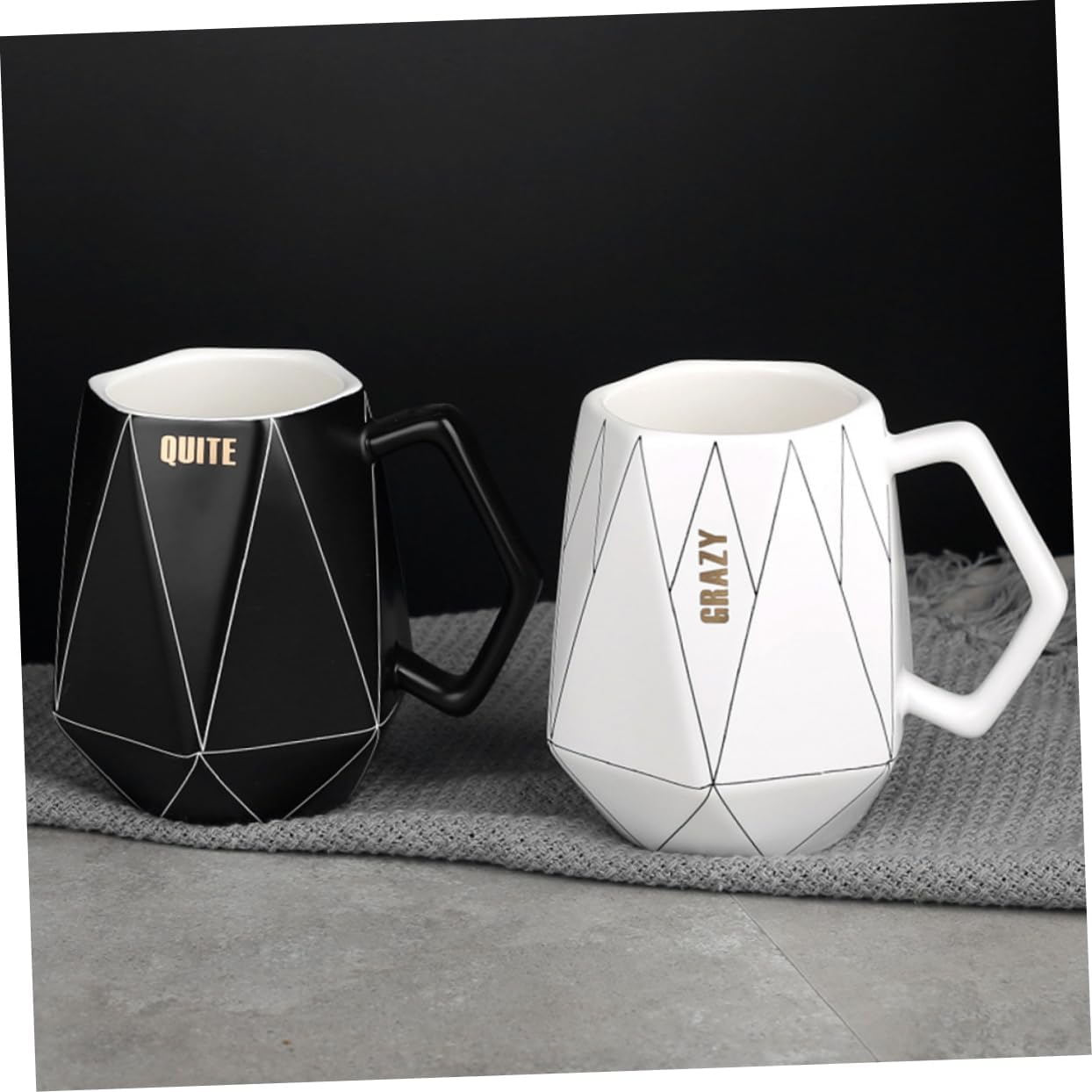 TIDTALEO Black Mugs mug Ceramic Coffee Cup Cappuccino Cup porcelain coffee cup white ceramic porcelain tea cup black ceramic tea coffee cups with