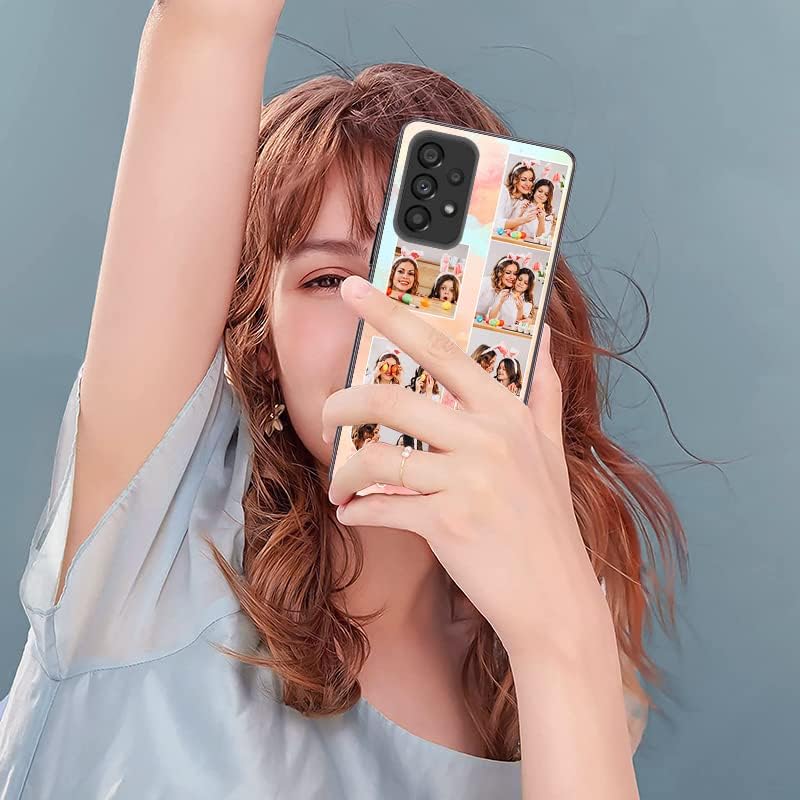 Funda personalizada para teléfono con fotos múltiples, para iPhone 15 14 13 12 11 Pro Max Mini Samsung Galaxy A14 A54 A03S A53 A13 A32 S24 S23 S22