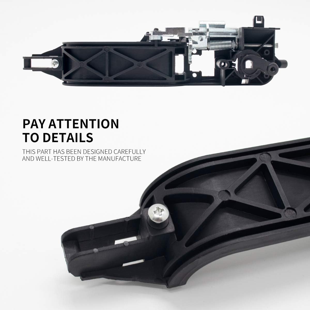 Sikawai 8s4z5426685b – Manija de puerta del conductor delantera izquierda para Ford Focus 2008, 2009, 2010, 2011, reemplazo 8s4z-5426685-b 926324