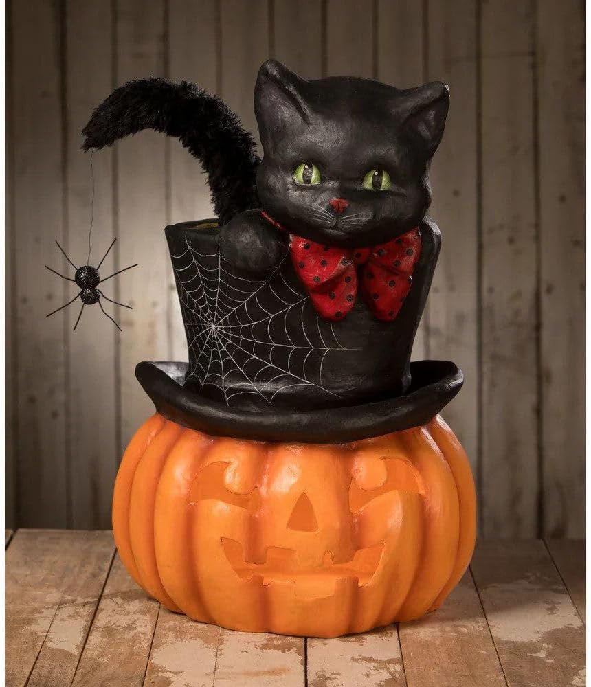 Bethany Lowe Designs – Sombrero de copa sorpresa Jack O’Lantern – TD2210