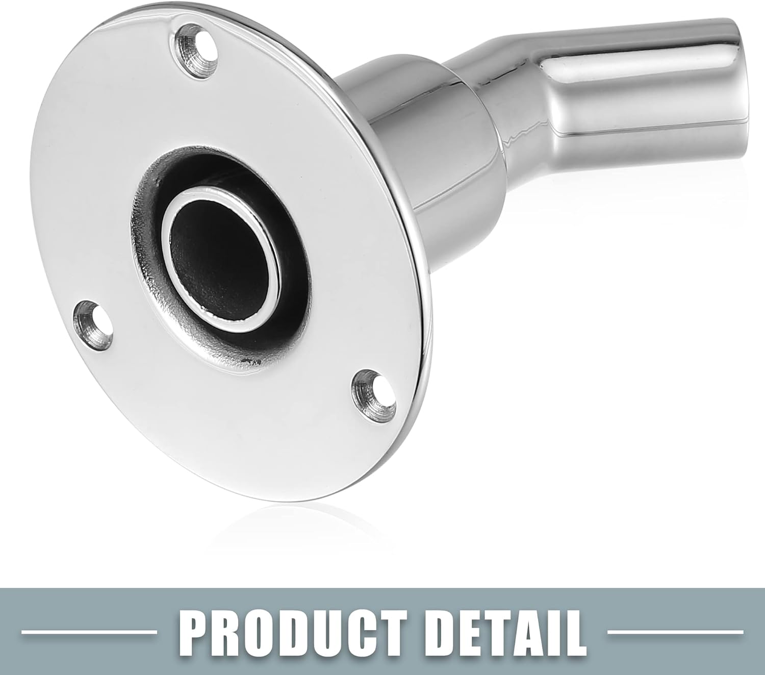 Tubo de escape a través del casco con tornillos y tuercas para tubo de tubo de acero inoxidable de 0.945 in 0.94 pulgadas