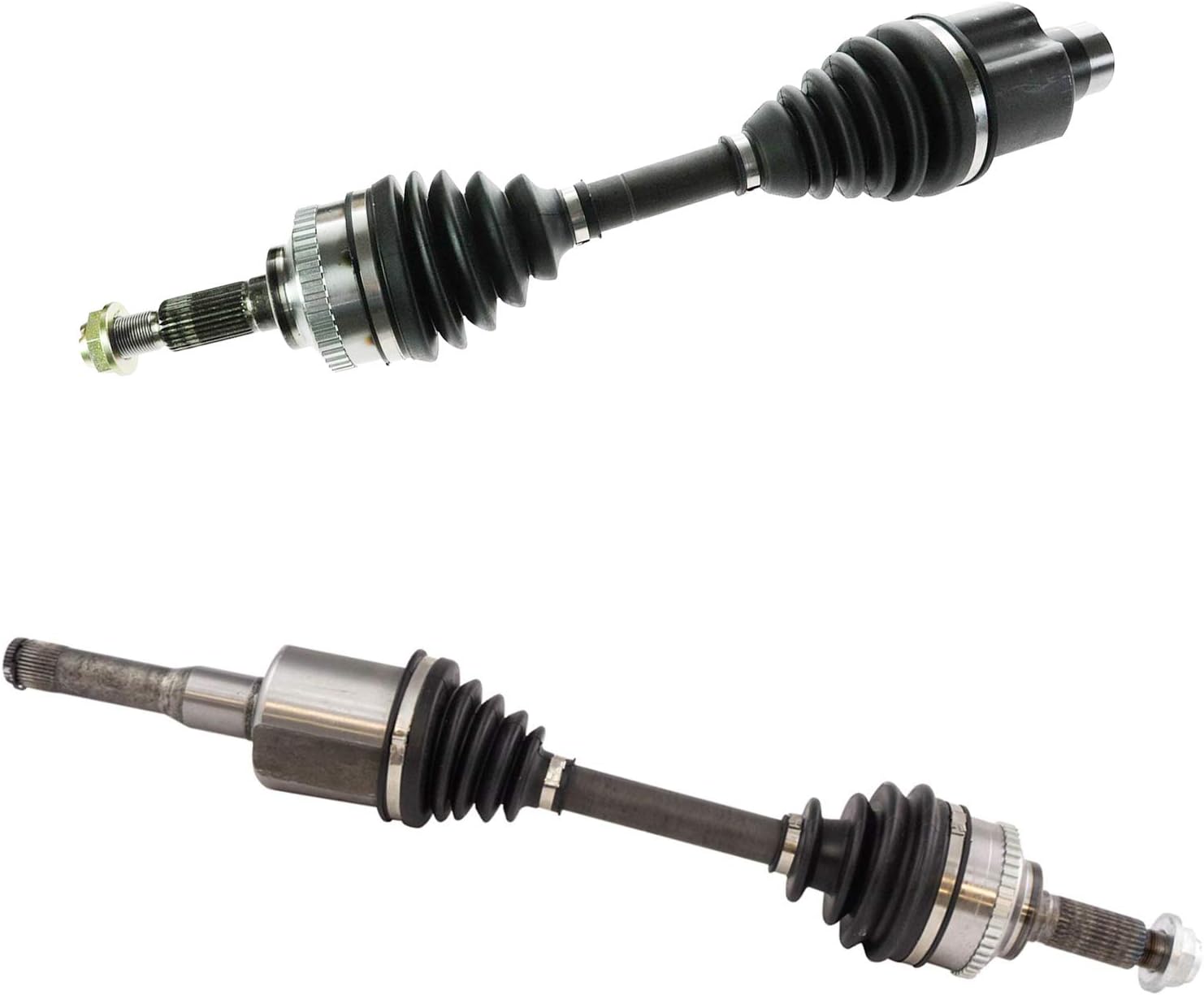 TRQ Kit de montaje de eje delantero CV CV, nuevo par izquierdo y derecho, juego de 2 piezas para Ford Escape 2009-2012Mazda Tribute 2009-2011Mercury