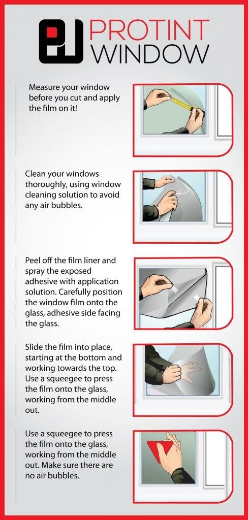 Película de privacidad esmerilada para ventana, autoestática, 35.5 x 72 pulgadas