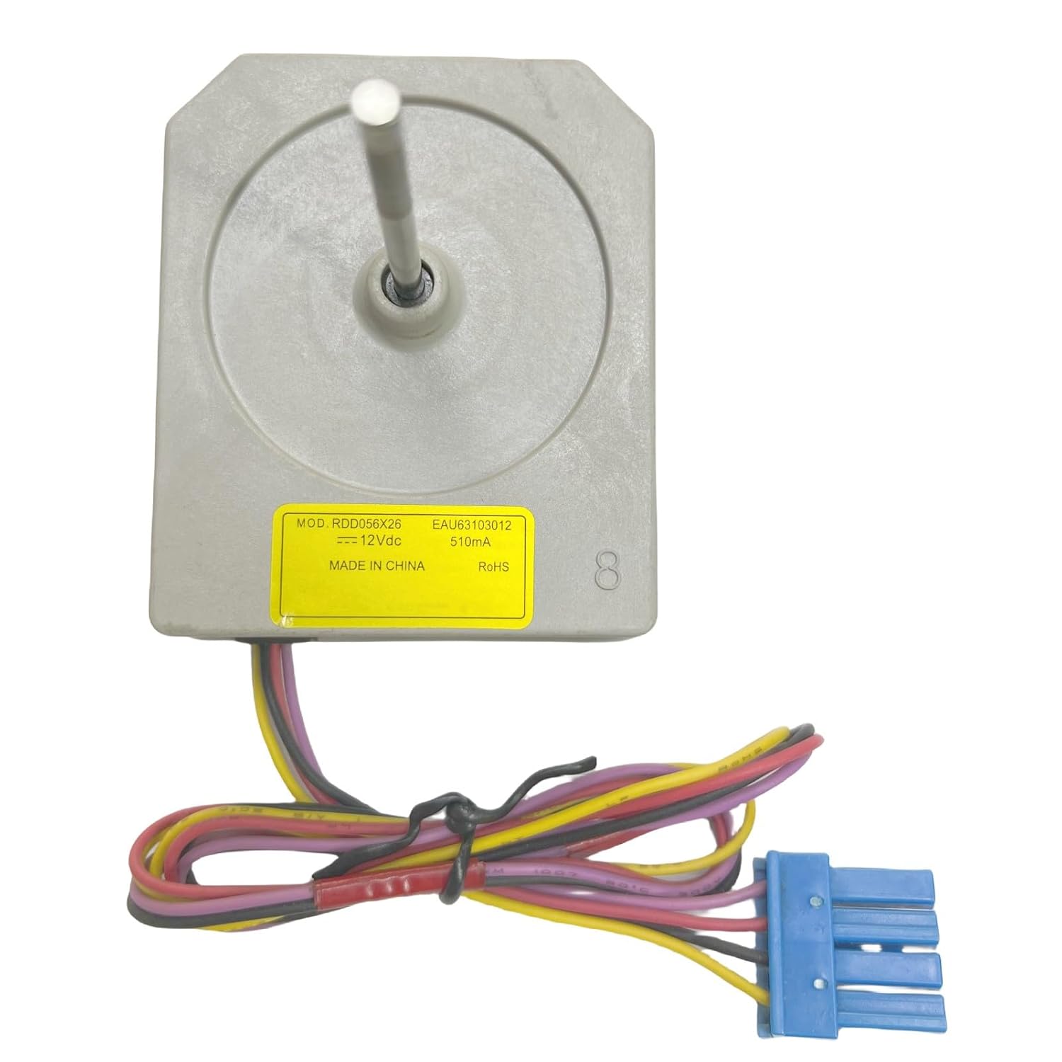 Motor del ventilador del condensador EAU63103012 para refrigeradores LG Kenmore, reemplaza EAU63103001, PS12750395, AP6978854, DC 12.0V 0.51A,
