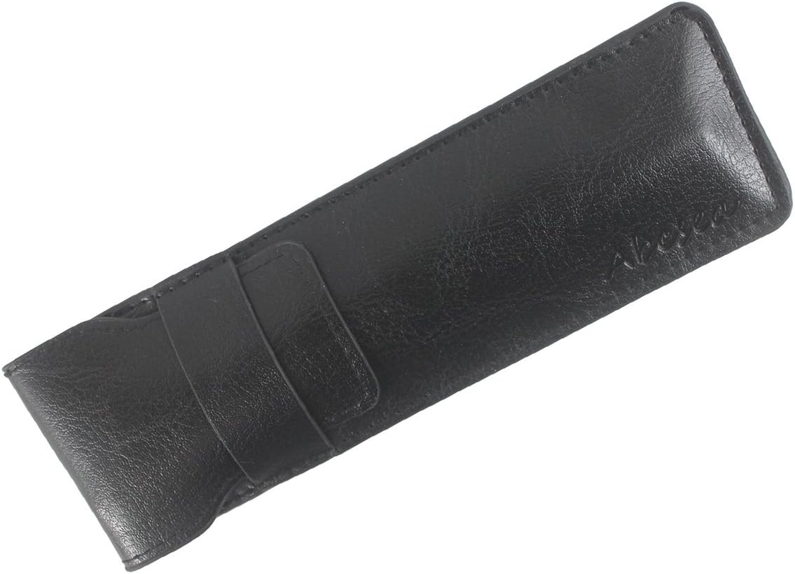Pluma estilográfica Advanced 126 Fine nib con estuche para bolígrafo – Rejilla de acero