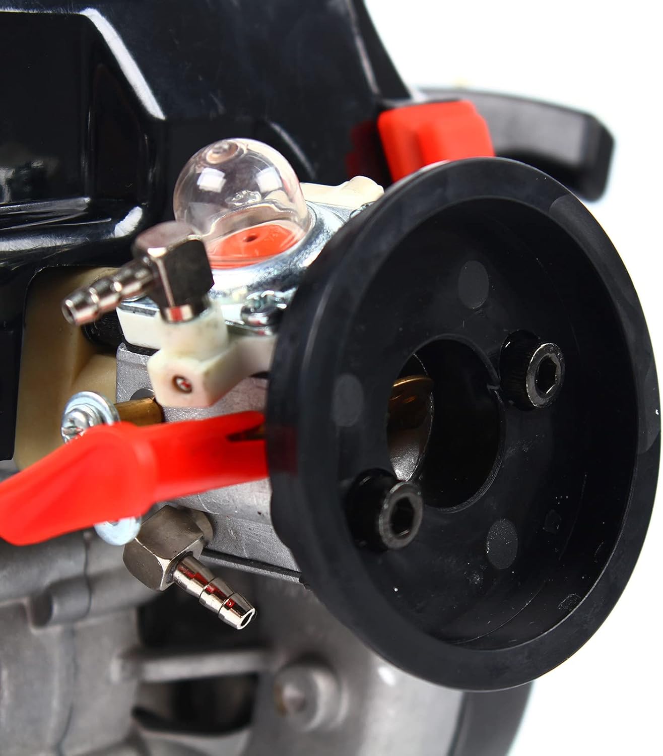 TdiriNar Motor de gasolina Rovan de 4 pernos, 30.5CC 2 tiempos profesional pequeño Rovan motor motor de motor portátil, potente refrigerado por